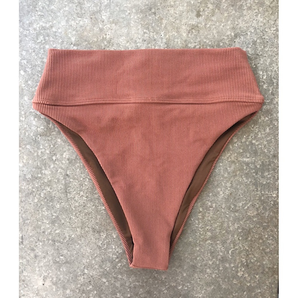 Beach Riot Highway ribbed bikini bottom